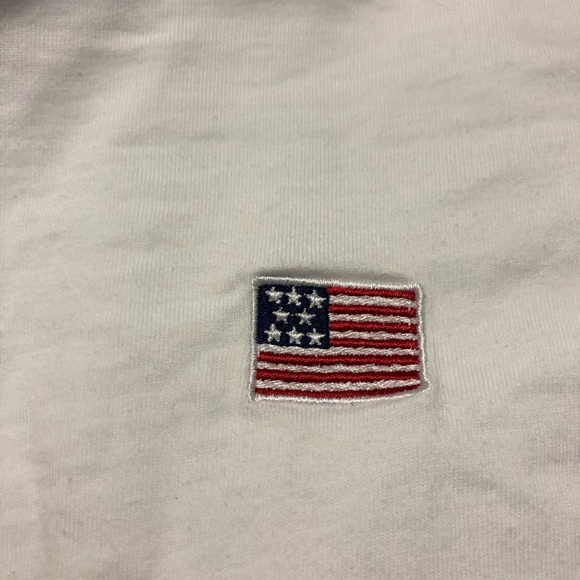 Crop top with the U.S. flag patch - Picture 2 of 4